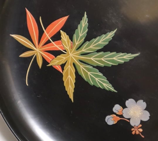 桜と紅葉紋木皿 10枚 | 賢祥堂 うつわ店