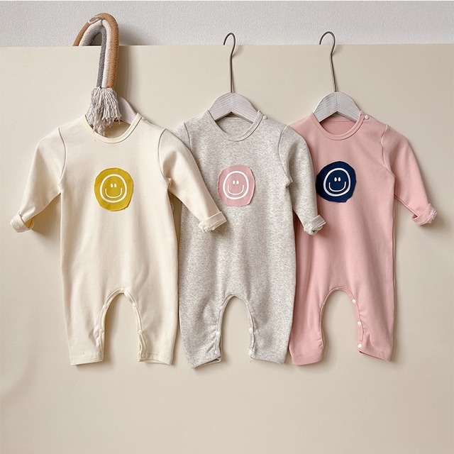 【BABY】秋新作ベビー 長袖ロンパース 男女兼用 ルームウェア お出かけウェア