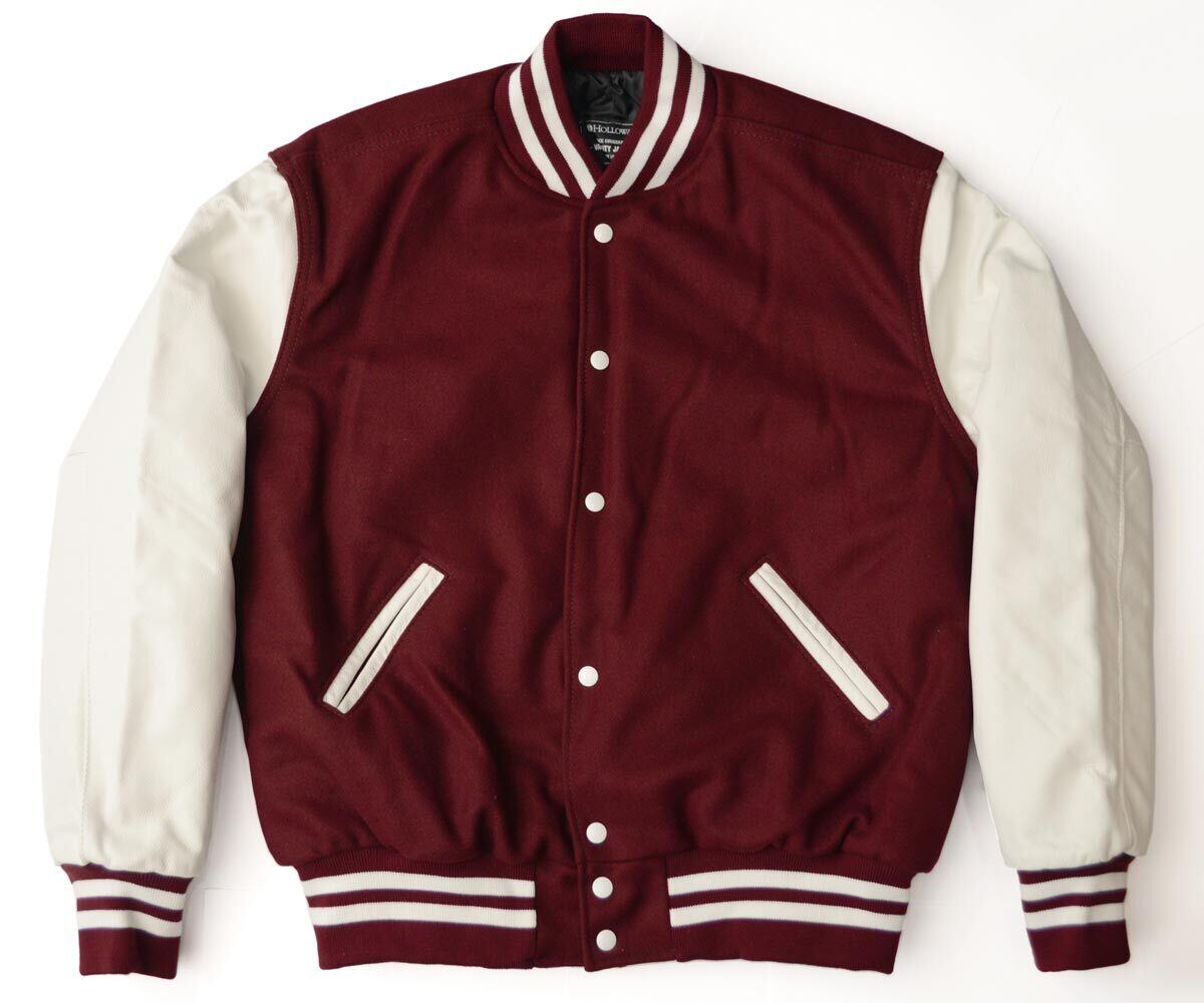 HOLLOWAY レザー/メルトン スタジャン 34色展開 ［VARSITY