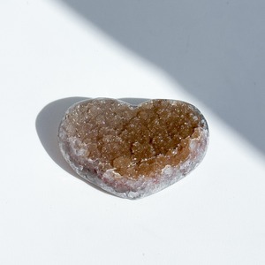 アゲート×アメジスト ハート52◇ Agate× Amethyst ◇天然石・鉱物・パワーストーン