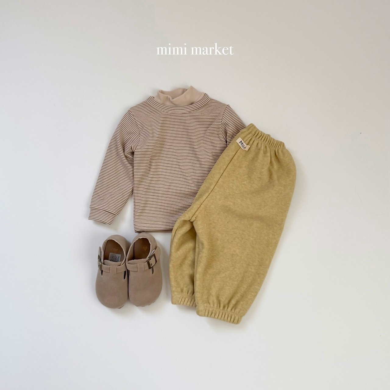 ミミマーケット / mimimarket / ミンクテリーパンツ / 韓国子供服 / キッズ / 26winter〖取寄〗*S~L*