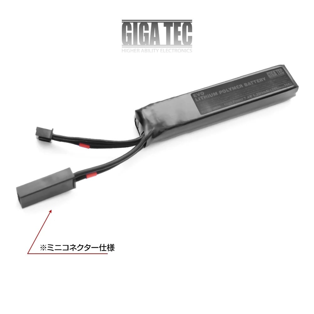 ＭＨ　STRAC TEG 中古　ストラック　マグ5本 リポバッテリー付属 GIGA TEC(ギガテック)EVOリポバッテリー 7.4V/1200mAh ストックパイプ
