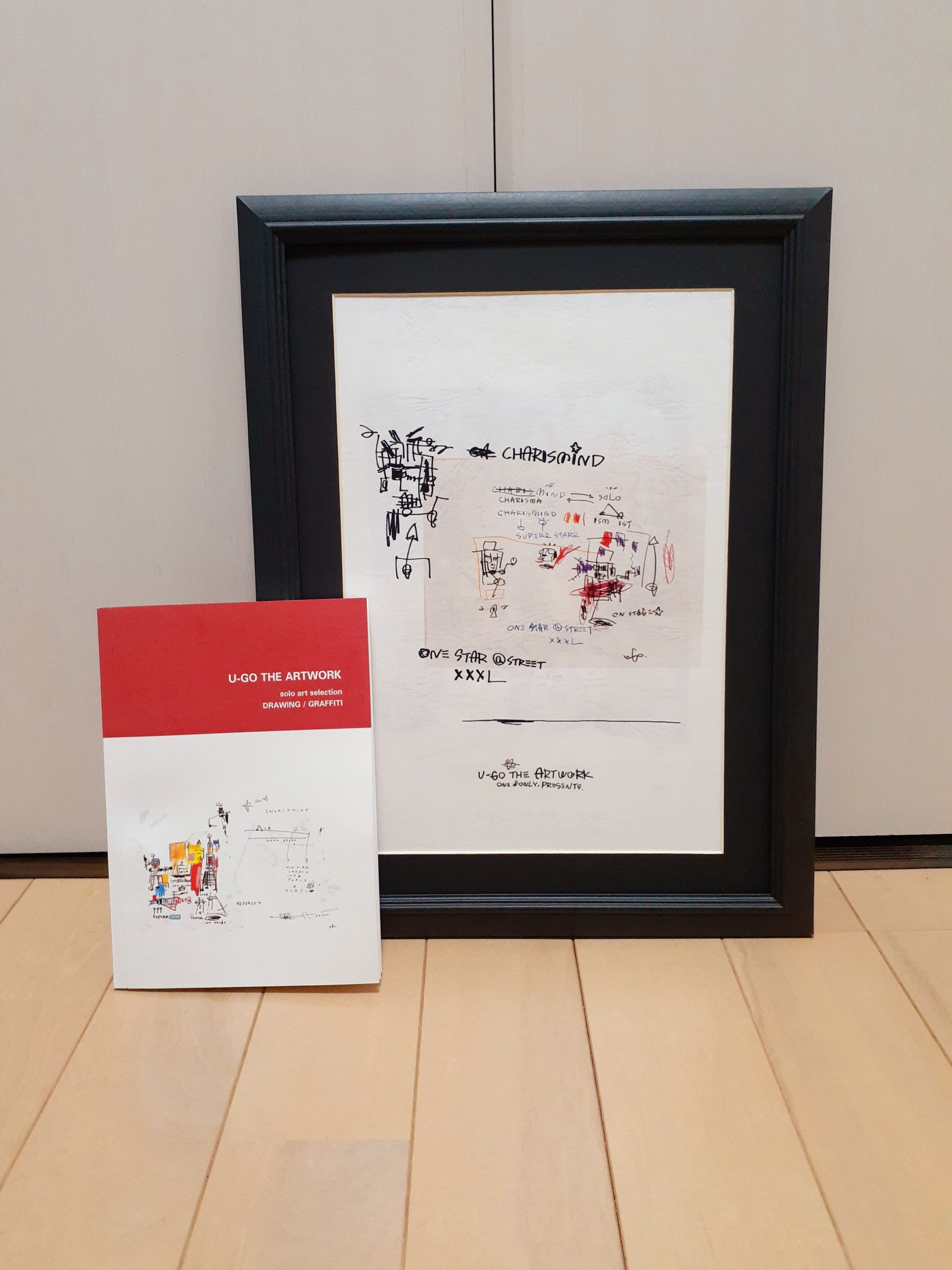 フレーム込み「U-GO THE ART WORK」現代アート インテリア フレーム込み「U-GO THE ART WORK」現代アート インテリア