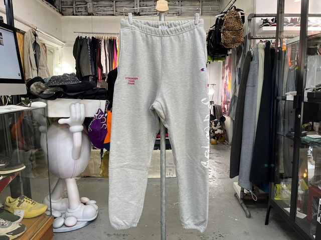 THE GOOD COMPANY × CHAMPION SWEAT PANT GREY MEDIUM 31667