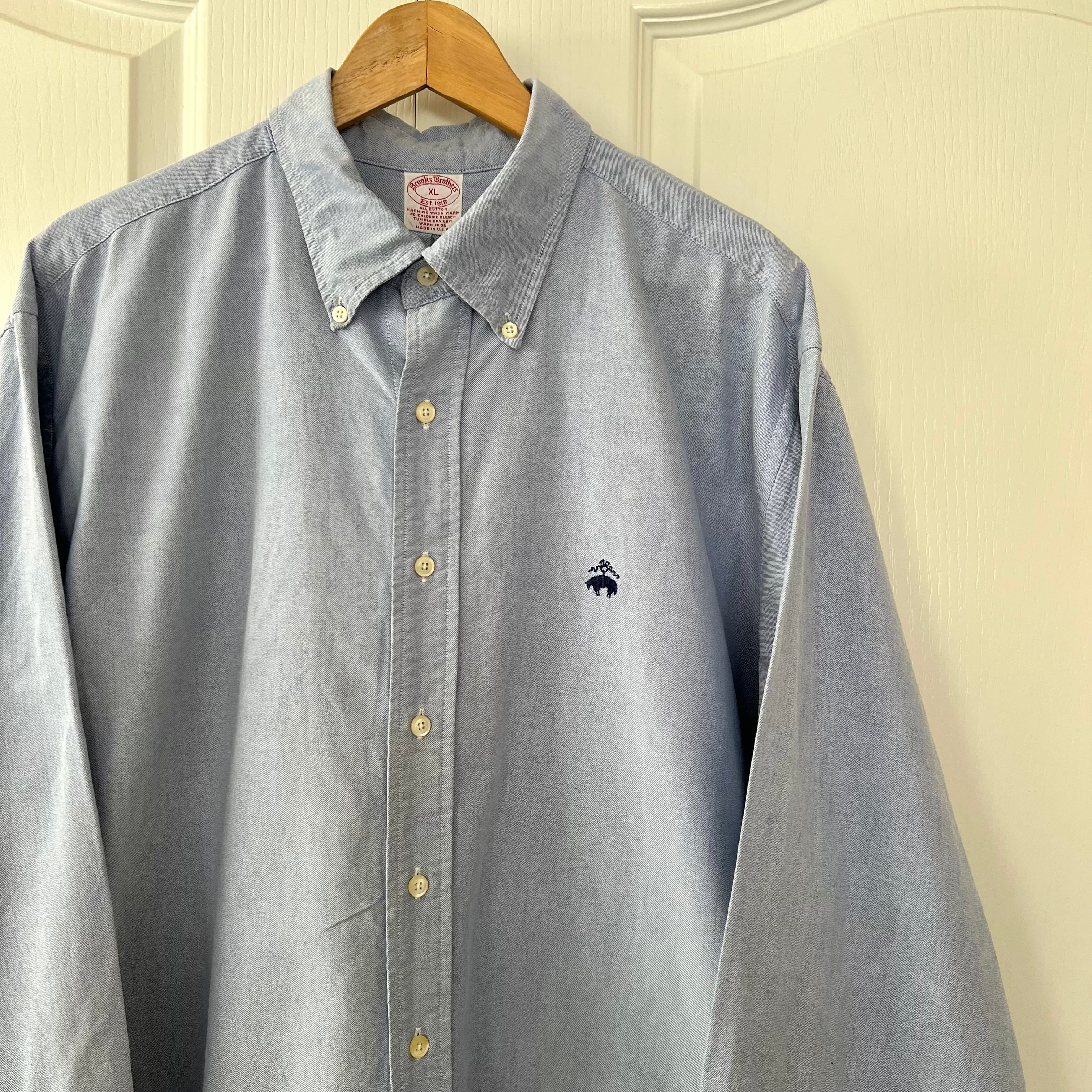 Brooks Brothers USA製 ブルックスブラザーズ オックスフォード 無地