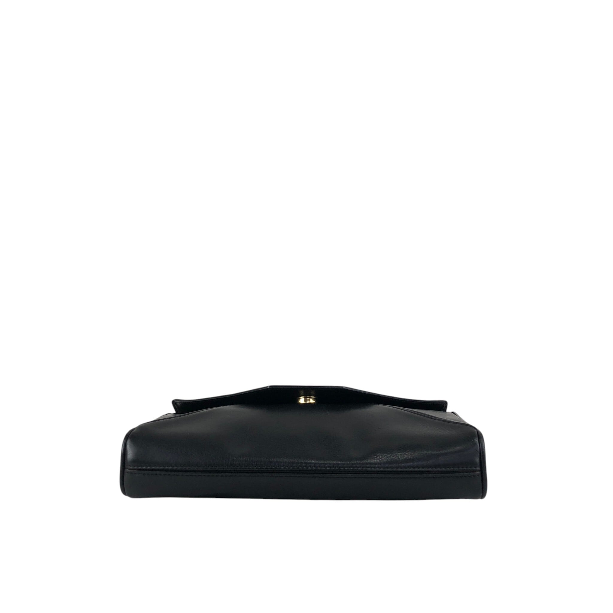 【近年・美品】セリーヌ ショルダーバッグ レザー×PVC トリオンフ 黒 CELINE セリーヌ ショルダーバッグ ブラック トリオンフ レザー