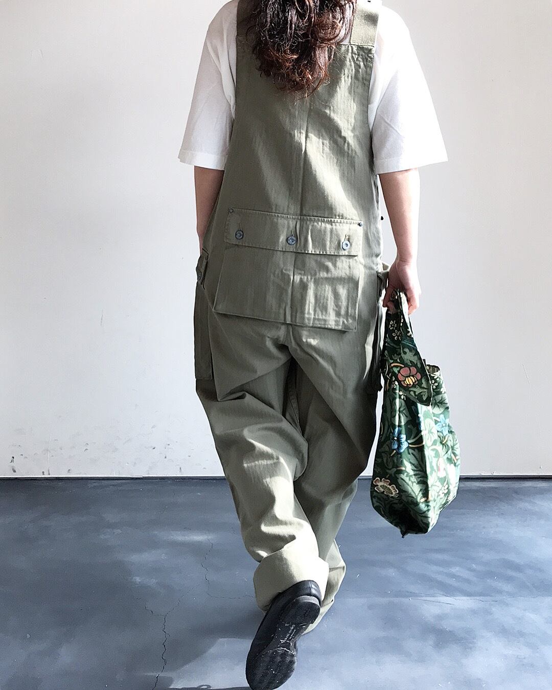 Nigel cabourn Lybro Naval dungaree canvas | mambo ladys