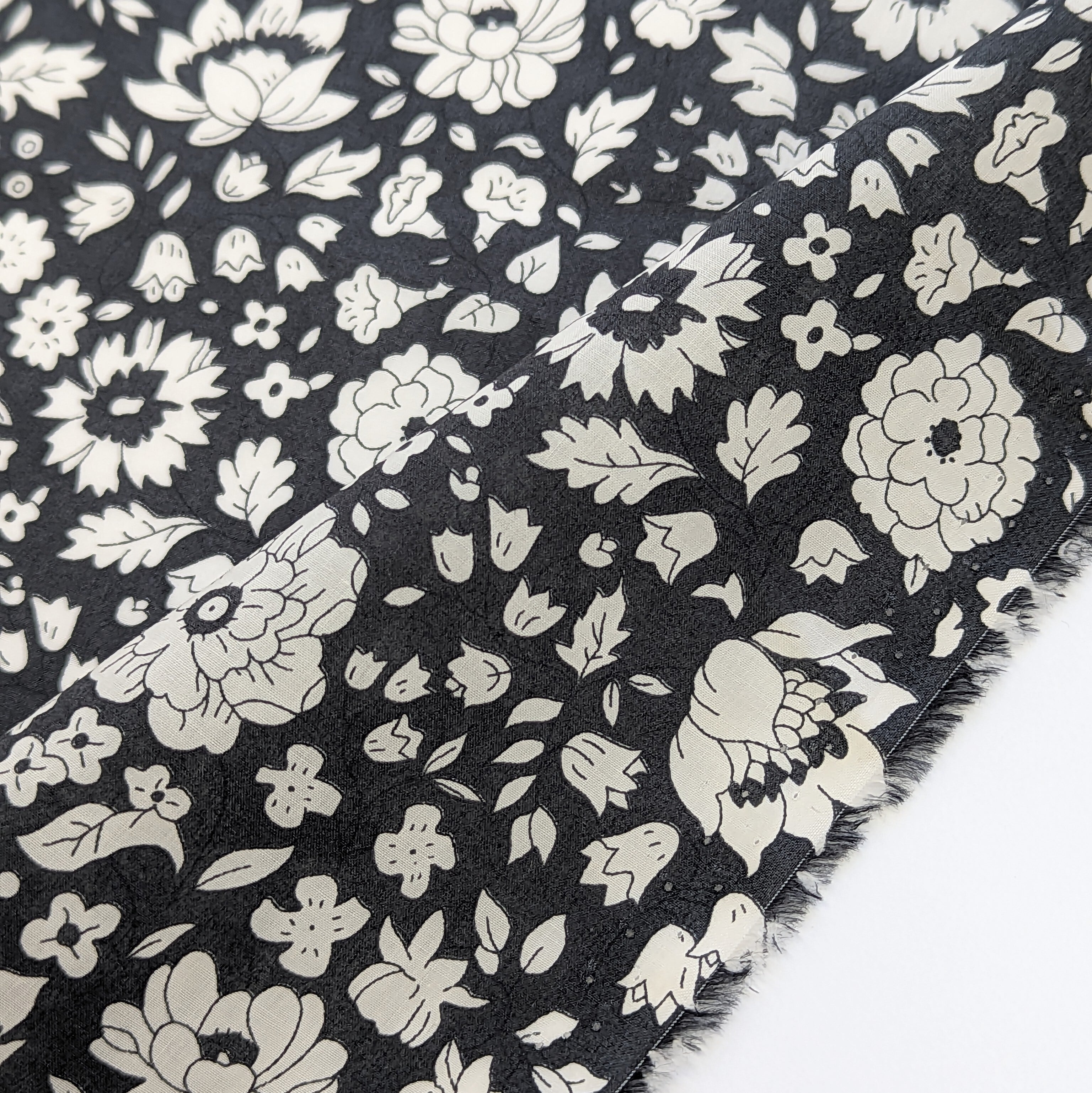 ◆輸入 リバティ LIBERTY タナローン D'anjo Sky Black ダンジョスカイ ブラック 約130×50cm