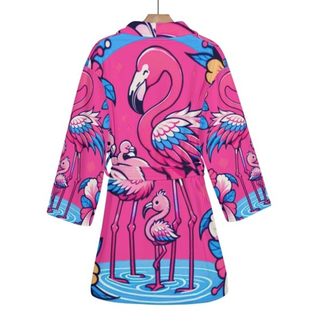 Women's Short Bathrobe 4579