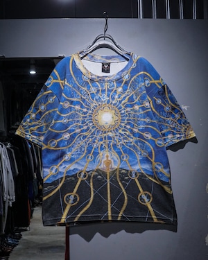 【add (C) vintage】90's “Alex Grey”“Nature of Mind” Print Loose T-Shirt