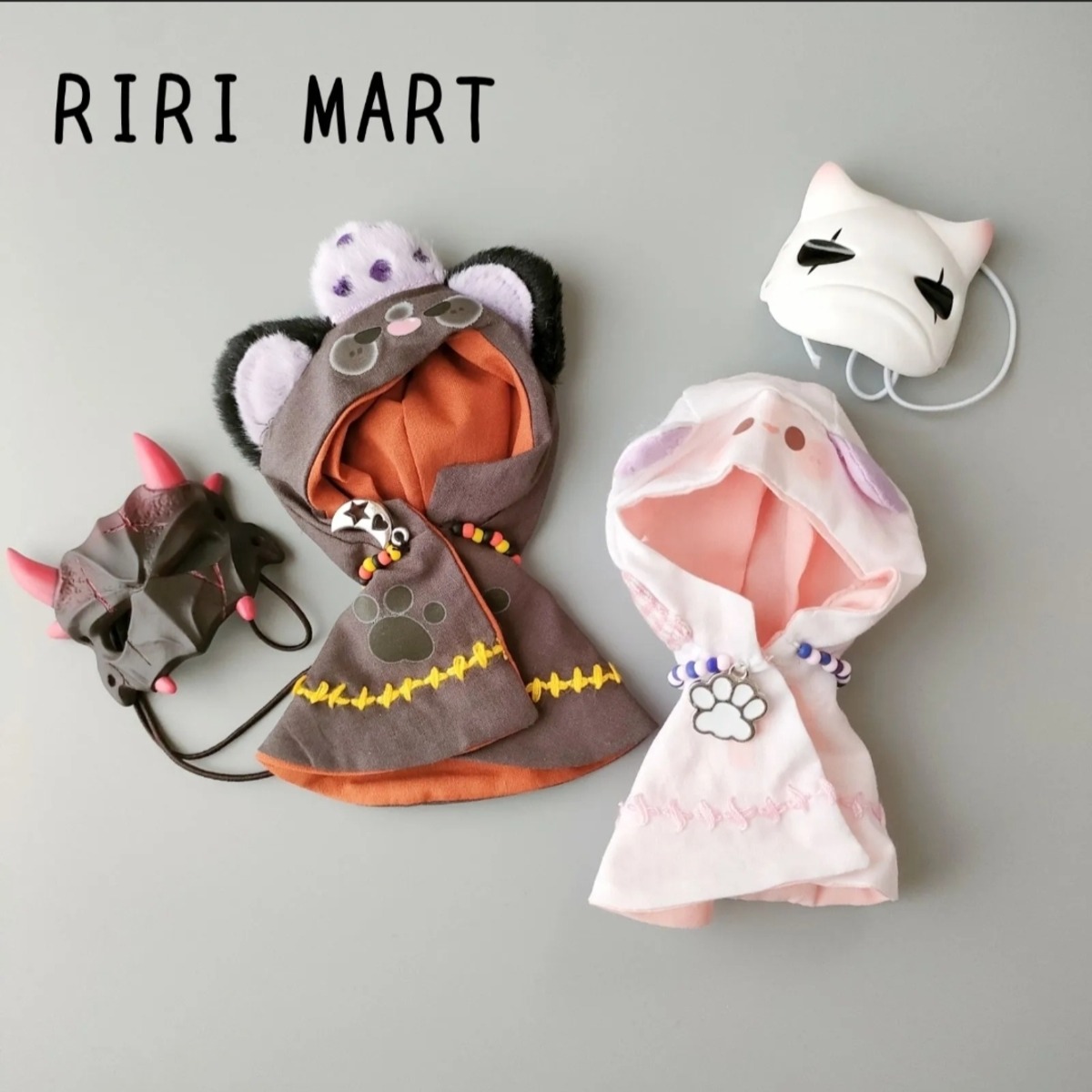 オビツ11 お面+ポンチョ ねんどろいどどーる 仮装 コスプレ | RIRI MART ～smallclothes～