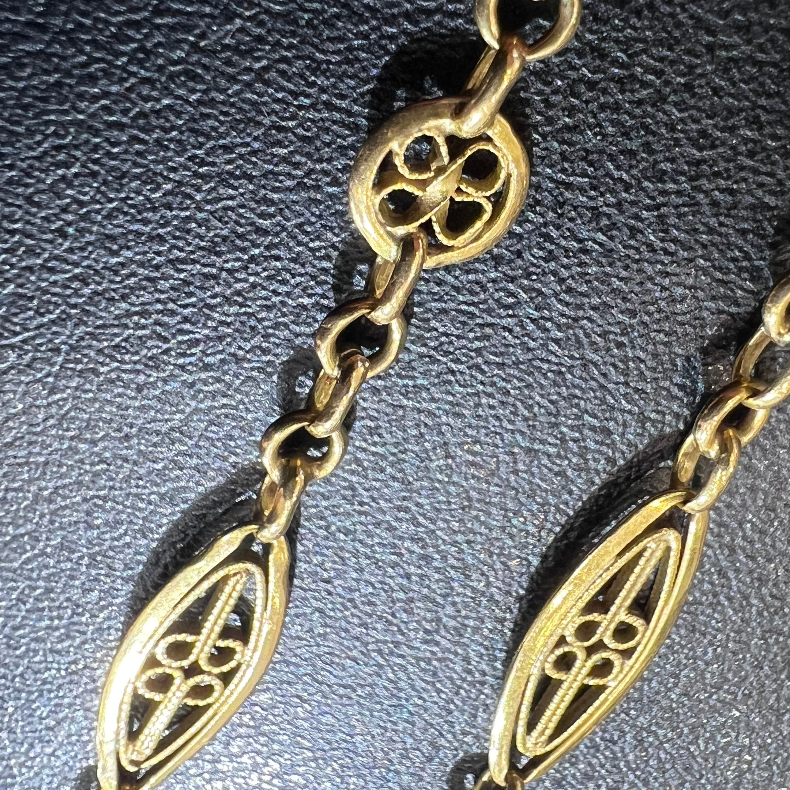 アンティークジュエリー DRN00090 フランス アンティーク 18金 K18