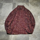 wave chain stitch design shirt