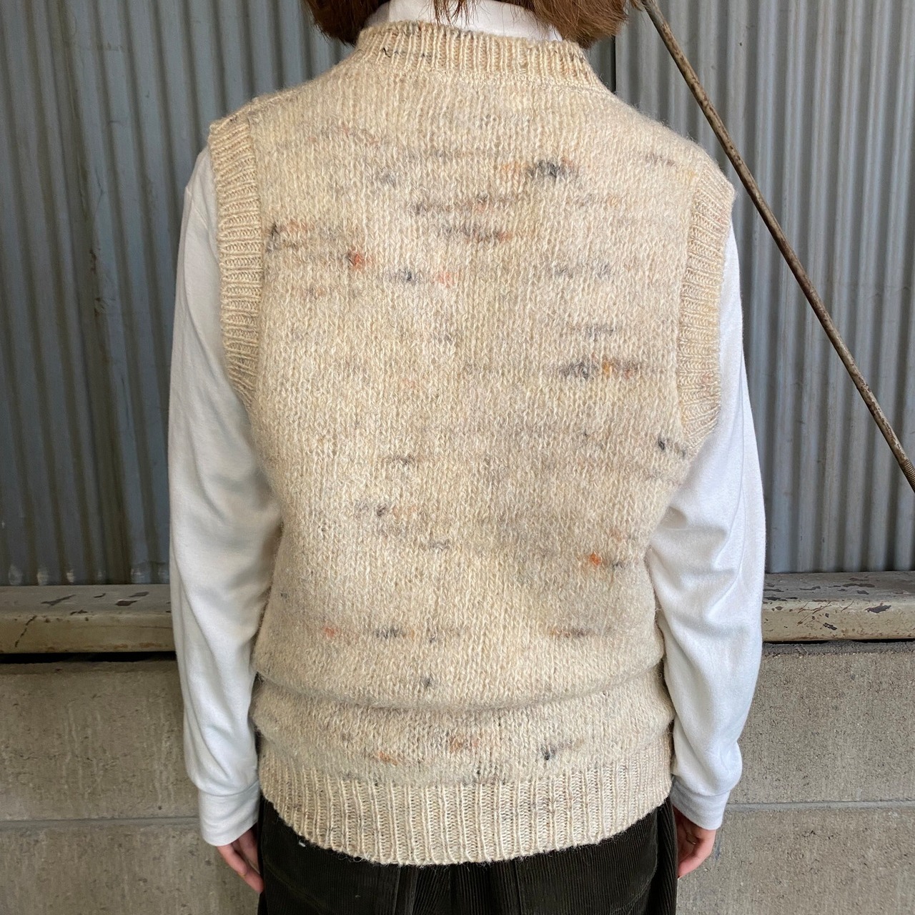 70年代〜80年代 Eddie Bauer エディーバウアー ウールニットベスト 