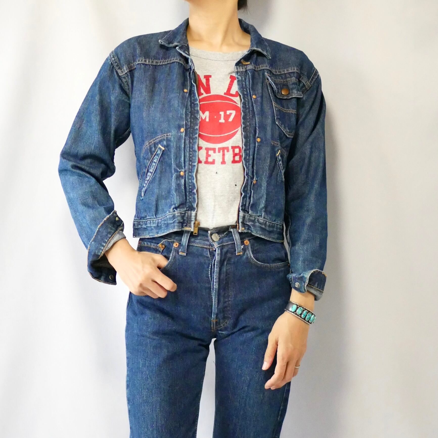 50s vintage Wrangler 8BJZ denim JKT ラングラーデニムジャケット