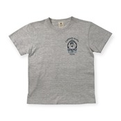 CAPTAIN SANTA キャプテンサンタ 背中BIGプリント 半袖Tシャツ サイズ LA /グレー/レディース