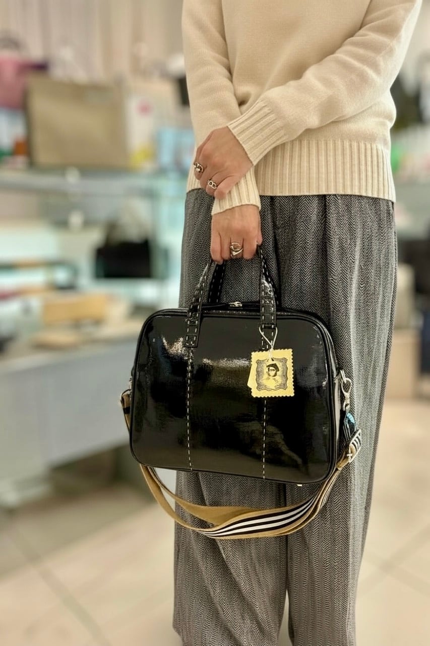 DEUX MILLE ドゥミル 2wayミドルサイズボストン［BLACK] | arti