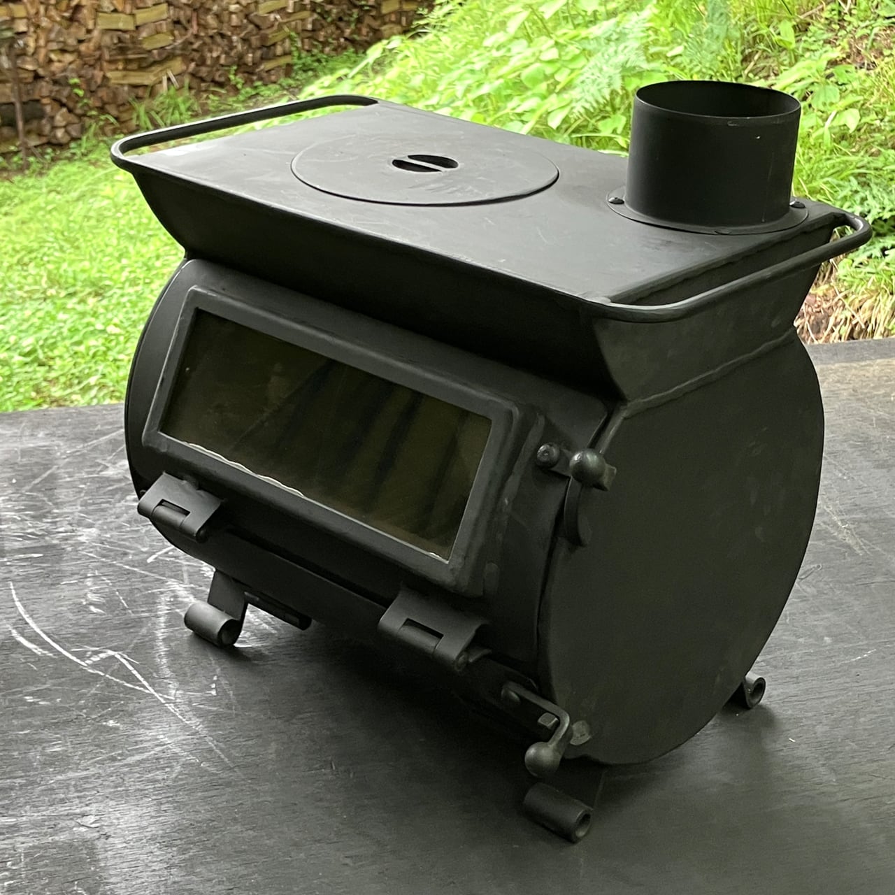 DAXmini】 小屋用薪ストーブ タイニーハウス用薪ストーブ ガレージ