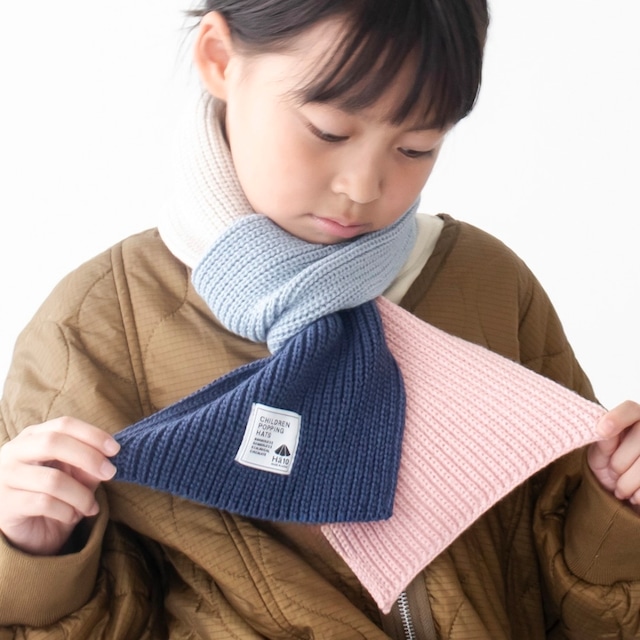 ニットマフラー【マルチネイビー】全2色 ニットマフラー【マルチネイビー】全2色