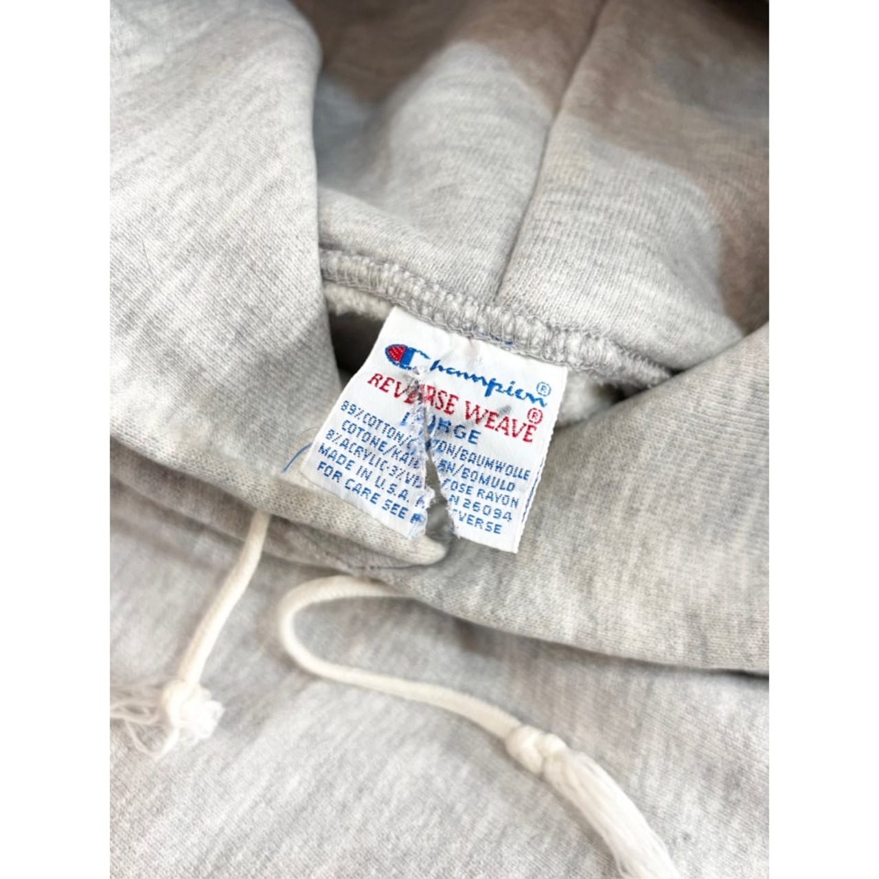 90s Champion REVERSE WEAVE HOODIE MADE IN USA  Size L
