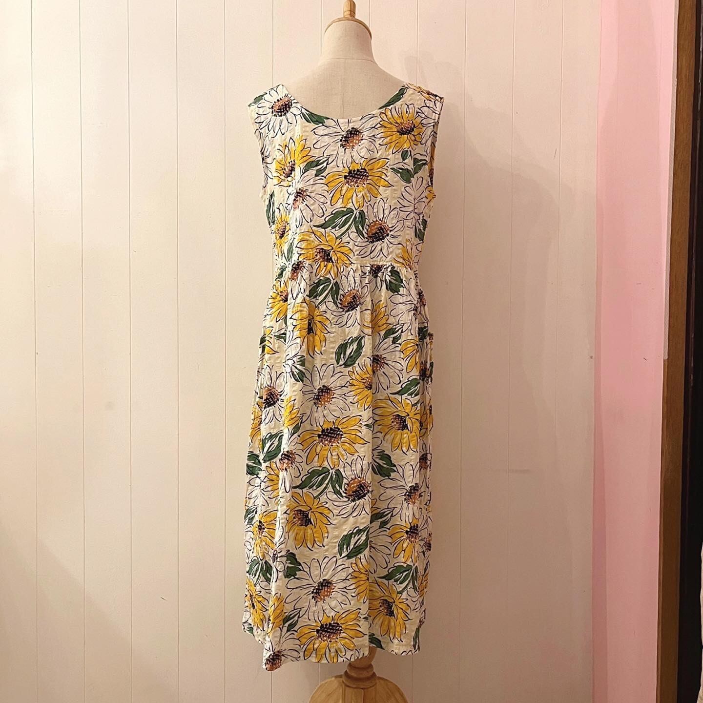 sunflower white jumper skirt