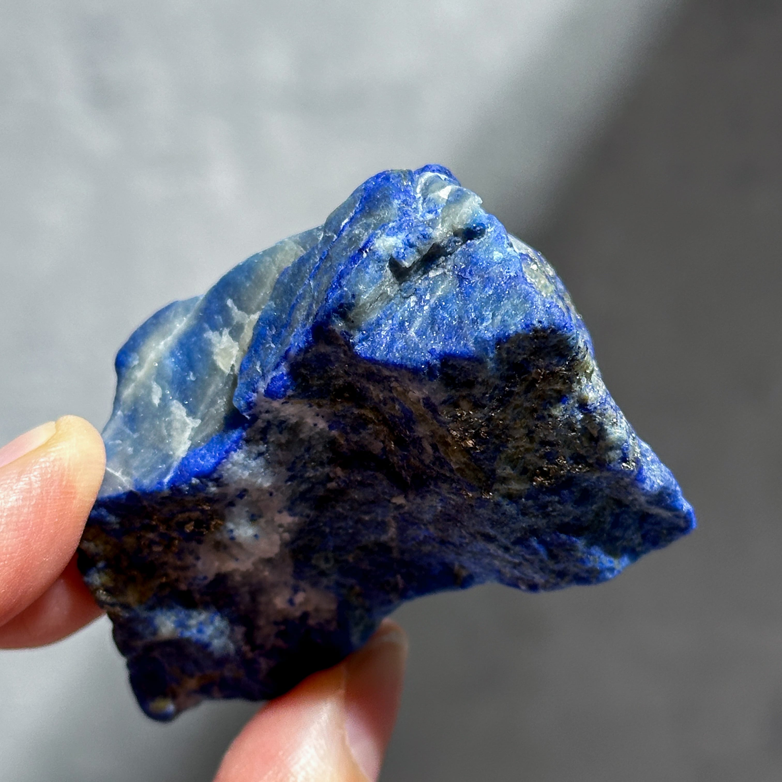 ラピスラズリ 原石 45◇Lapis Lazuli◇天然石・鉱物・パワーストーン
