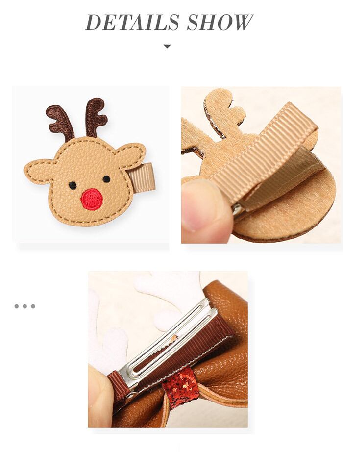 送料無料】クリスマス 飾り クリスマス 髪飾り 6個セット クリスマス