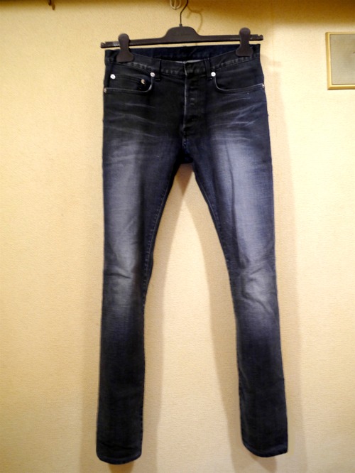 限定モデル◆Dior Homme ディオールオム Dirk Side JAKE ストレッチ混 デニム パンツ 28◆