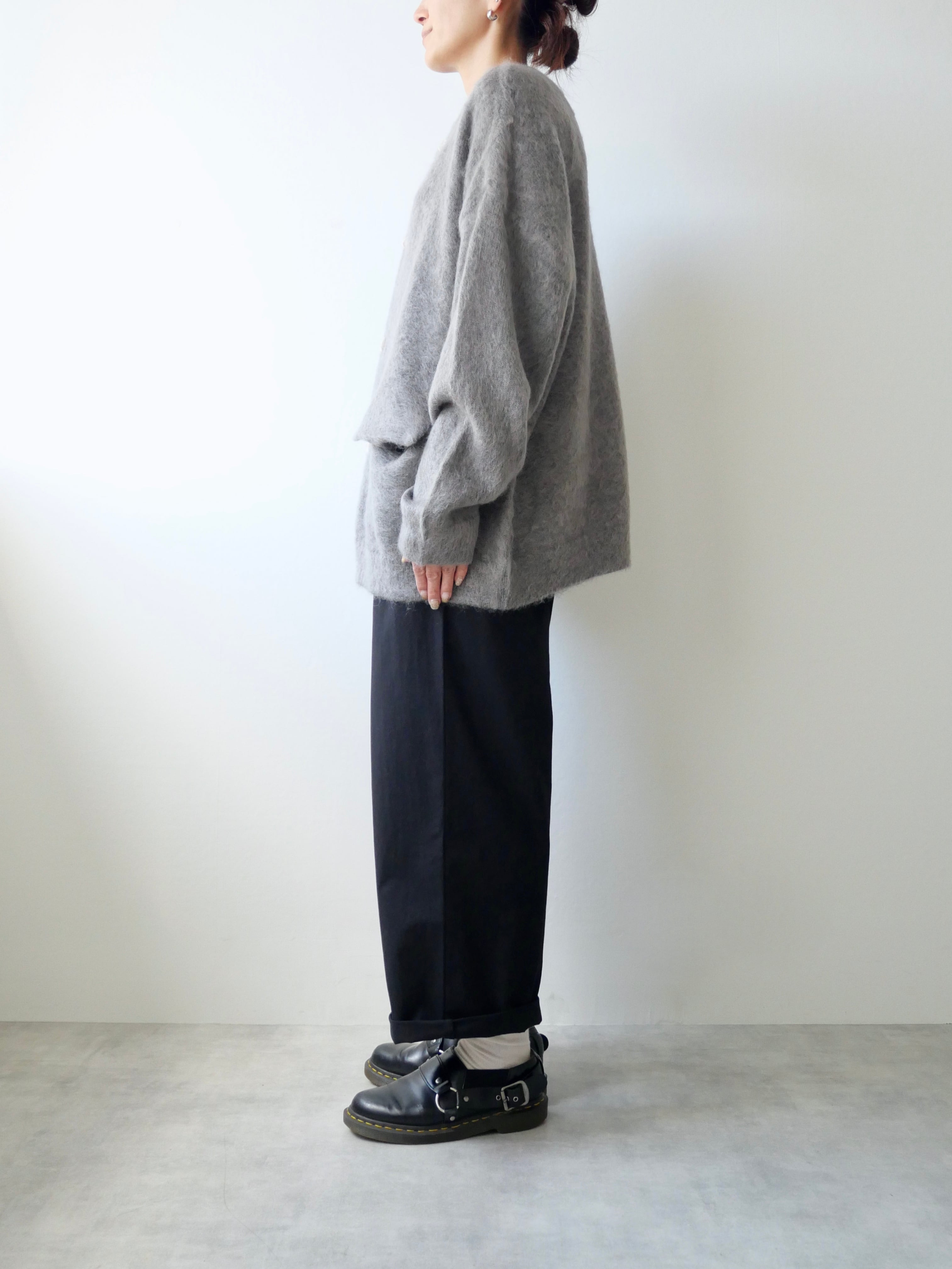 Dulcamara / モヘアニットCD（ gray ） | t a - n a