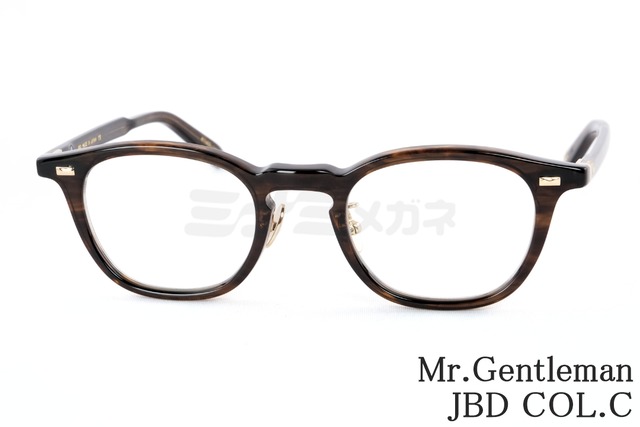 Mr.Gentleman メガネ JBD COL.C ウェリントン クラシカル ミスタージェントルマン 鯖江 日本製 正規品