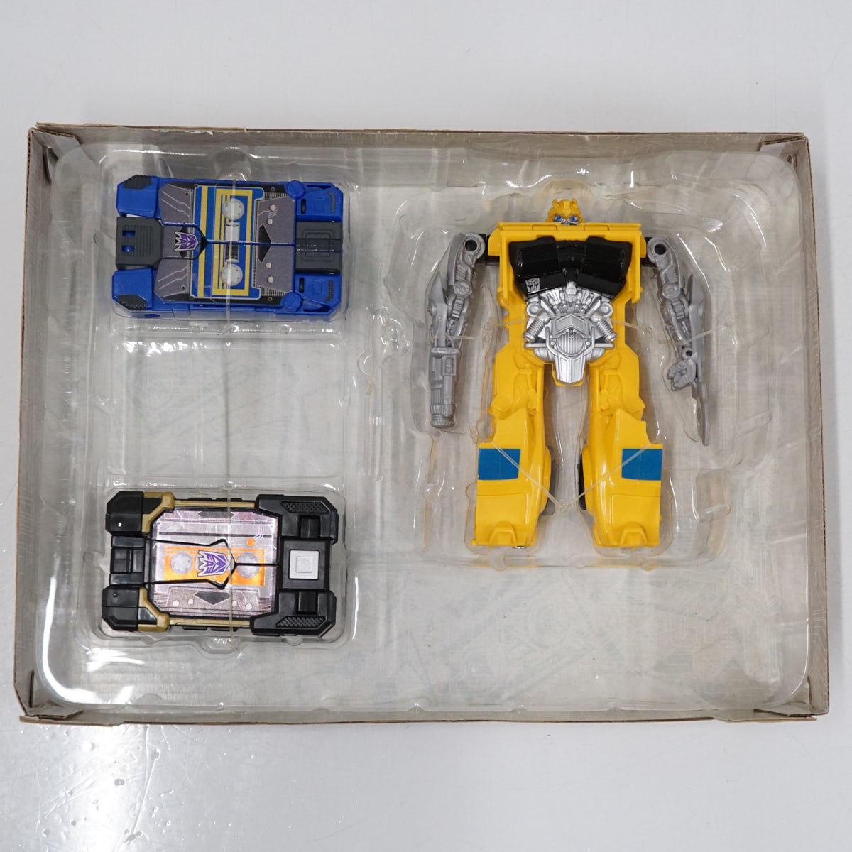 TRANSFORMERS トランスフォーマー BUMBLEBEE バンブルビー グレイテストヒッツ カセットパック USED品 おもちゃ X6825 TRANSFORMERS トランスフォーマー BUMBLEBEE バンブルビー グレイ