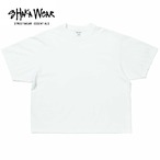 7.5oz DROP SHOULDER GARMENT DYE - ホワイト -/SHAKA WEAR/トップス/オーバーサイズ