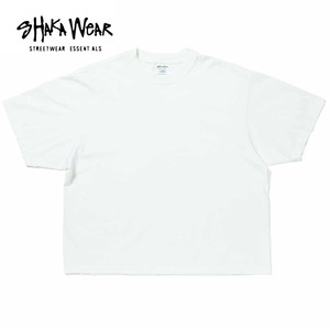 7.5oz DROP SHOULDER GARMENT DYE - ホワイト -/SHAKA WEAR/トップス/オーバーサイズ