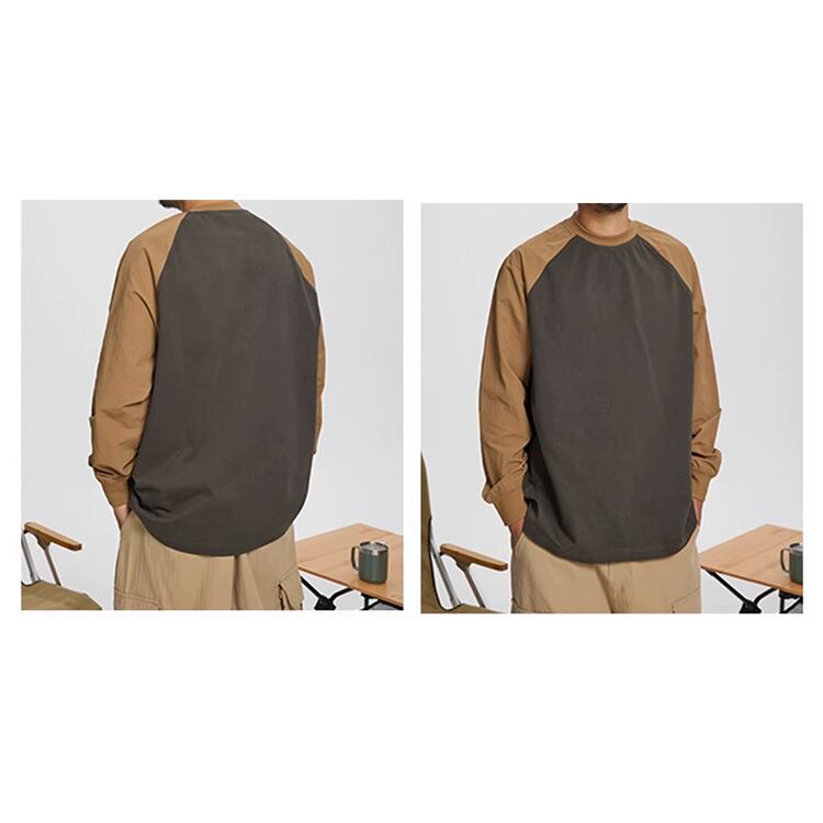 ★CONTRAST COLOR INNER BOTTLING SHIRT　　　A0705