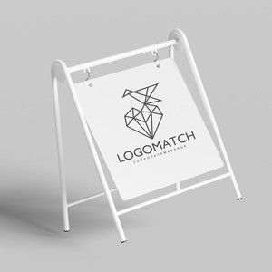 幸せの宝石ハートのロゴ