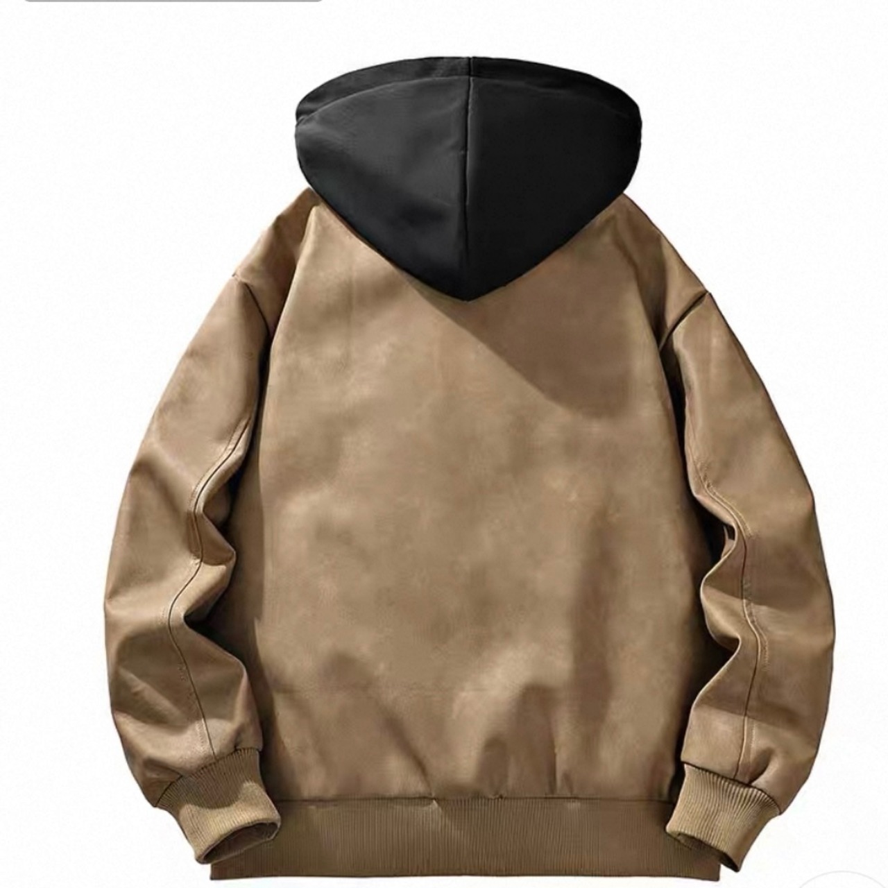 Button Front Hip-Length Fleece-Lined Jacket ◇2color H0954