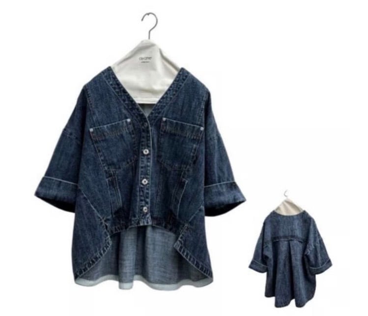 ayane】 26/1月展 麻混デニムジャケット 826501 | Posie dress