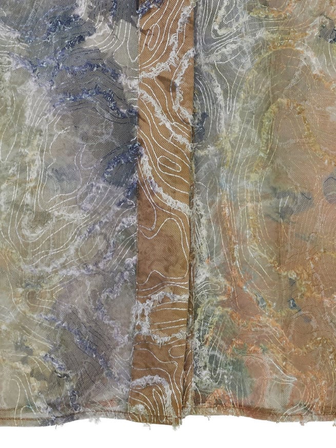 AMERI(Ladies)】RIPPLE SHAGGY ART SHIRT 0125104610600 | CLOAK&CO EC