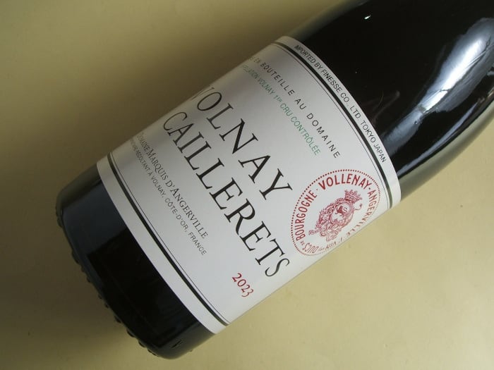 ヴォルネイ 1級 カイユレ 2023年 マルキ・ダンジェルヴィル