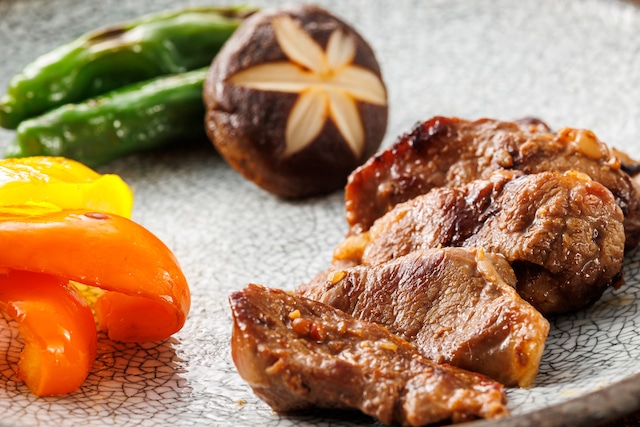 北海道産　味付豚ハラミ彩　200g