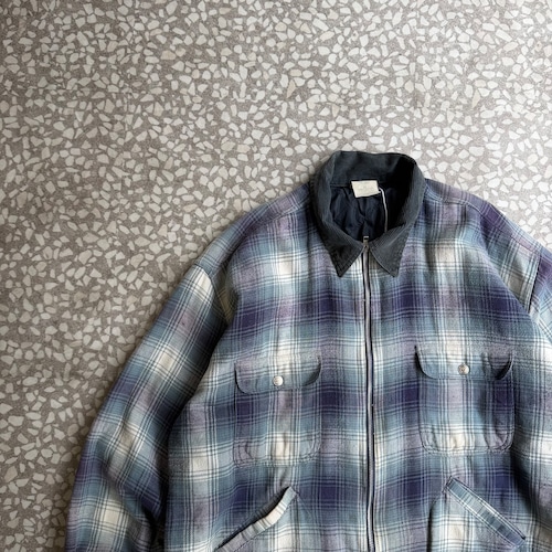 OLD NAVY / 90’-00’s shadow check jacket size XL