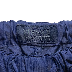 vintage VERSACE JEANS COUTURE royal blue easy pants