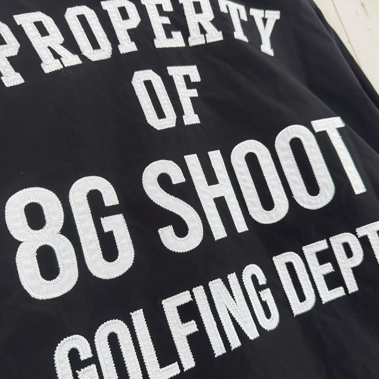 8G COACH JACKET -BLACK- | 8G SHOOT WEBSTORE