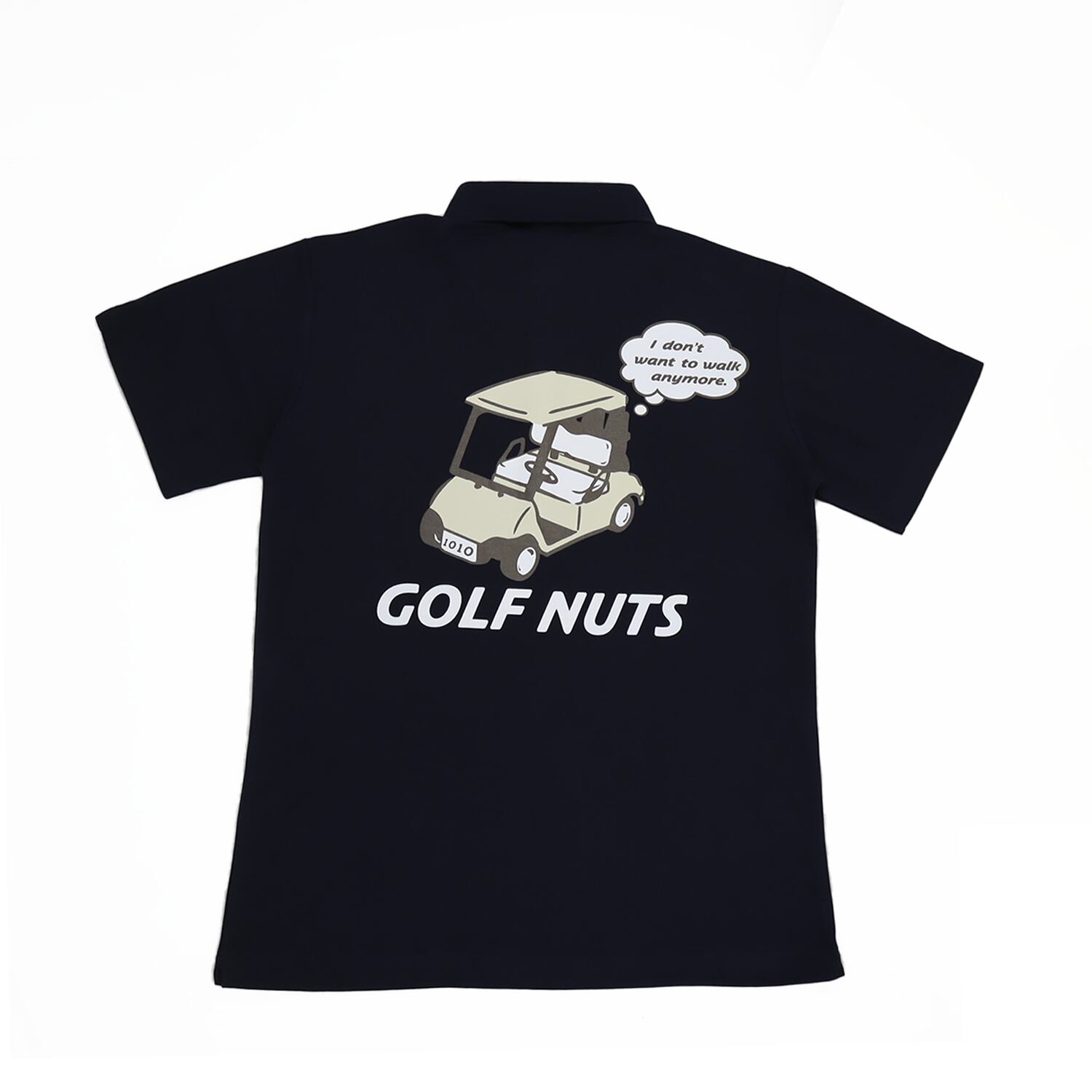 ARUKITAKUNAI POLO-shirt【Navy】