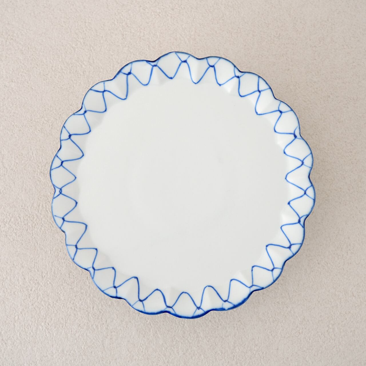 皓洋窯］フラワーコンポート（網絵ホワイト） | フラッグス