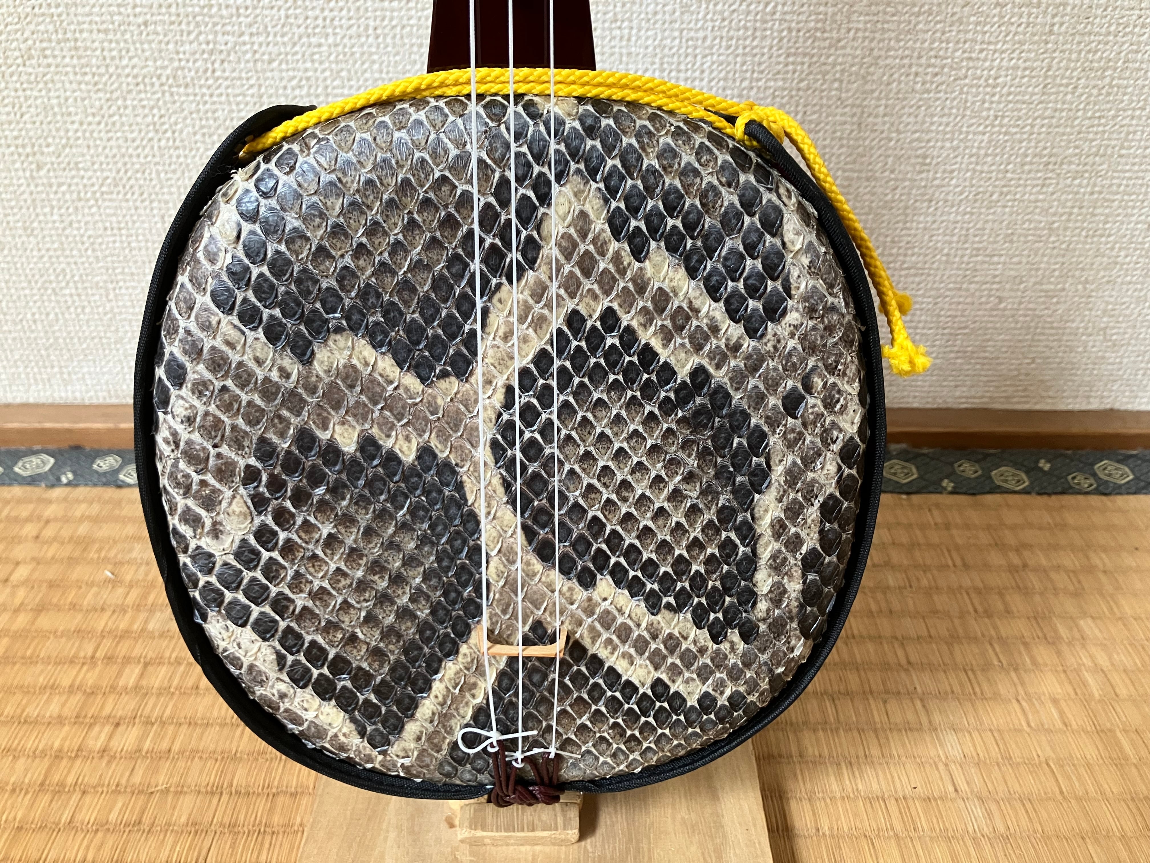 名工 岸本尚登作 ヤンバルゆし木実入クバフニ | クオレ三線工房えぞ三弦