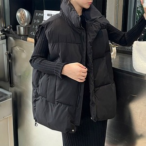 ダウン ベスト レディース 秋冬 暖かい 防寒 防風 保温 ジレ アウター 韓国 おしゃれ 大人 かわいい きれいめ 重ね着 レイヤード ジャケット ダウンコート 大人可愛い 大人女子