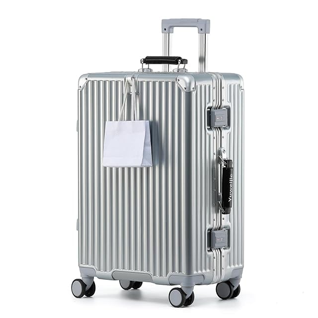 Yuweijie] 進化形！ スーツケース 大型 ワンタッチ式カップホルダー