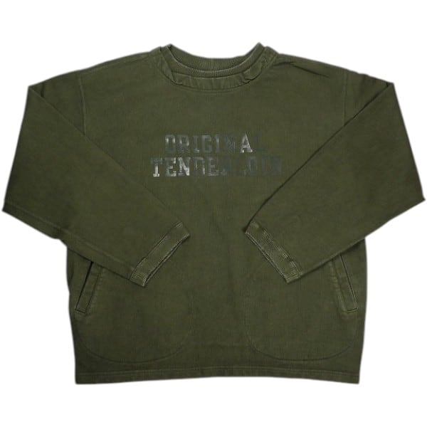 Size【L】 TENDERLOIN テンダーロイン CREW NECK SWEAT OLIVE