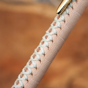 ★不定期販売★ 革軸ペン 【特上ヌメ革節目模様 ナチュラル】